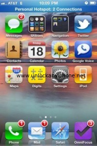 hotspot iPhone 4.3 wireless hotspot