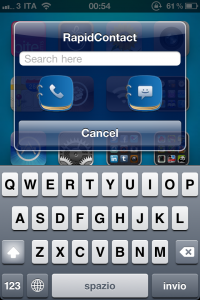 rapidcontact RapidContact, Cydia jailbreak tweak