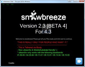 Sn0wbreeze 2.3 b4