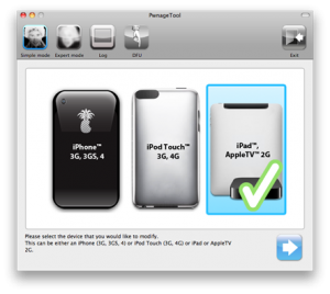 PwnageTool jailbreak for Apple TV