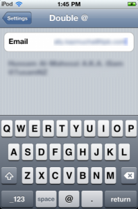 Jailbreak tweak DoubleAt