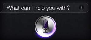 Siri voice help assistance