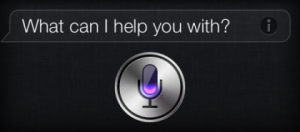 Siri voice assistant