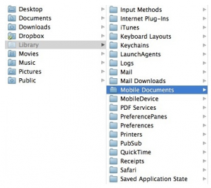 Drop Box like iCloud docs sharing