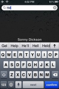 iOS5 AutoCorrect bar