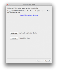 RedSn0w jailbreak update