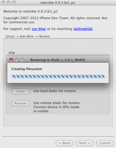 New RedSn0w jailbreak